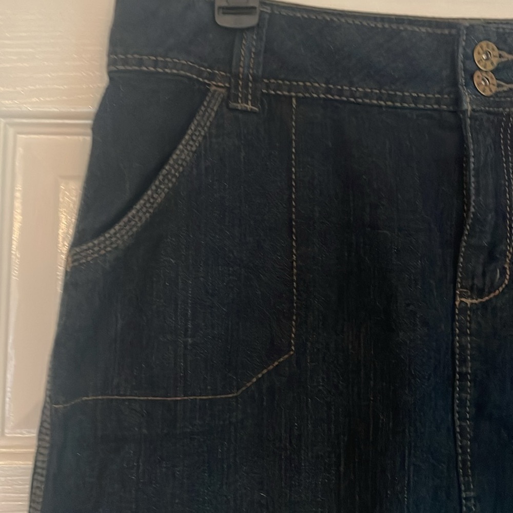 Faded Glory Classic Denim Skirt - Picture 2 of 4